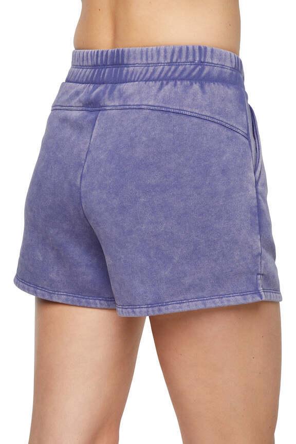 Elle Short, alternate angle view, showing visible design features and texture of the soft knit fabric..