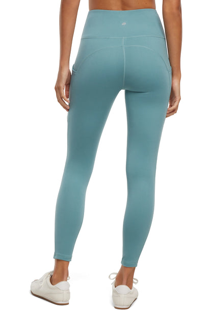 Kira Side Pocket Ankle Legging - Arctic