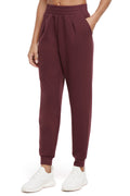 Sage Jogger, alternate angle view, showing visible design features and texture of the soft knit fabric.. #color_fig