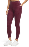 Kelly Side Pocket Legging, alternate angle view, showing visible design features and texture of the stretch knit fabric.. #color_fig