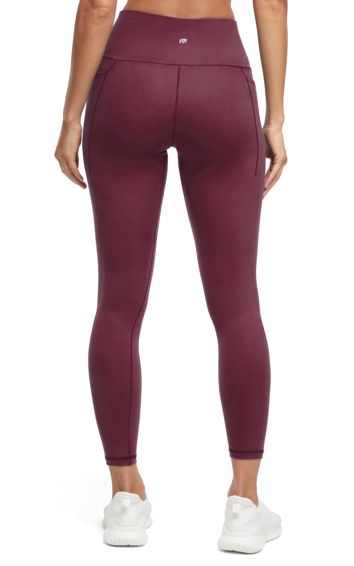 Kelly Side Pocket Legging, alternate angle view, showing visible design features and texture of the stretch knit fabric..