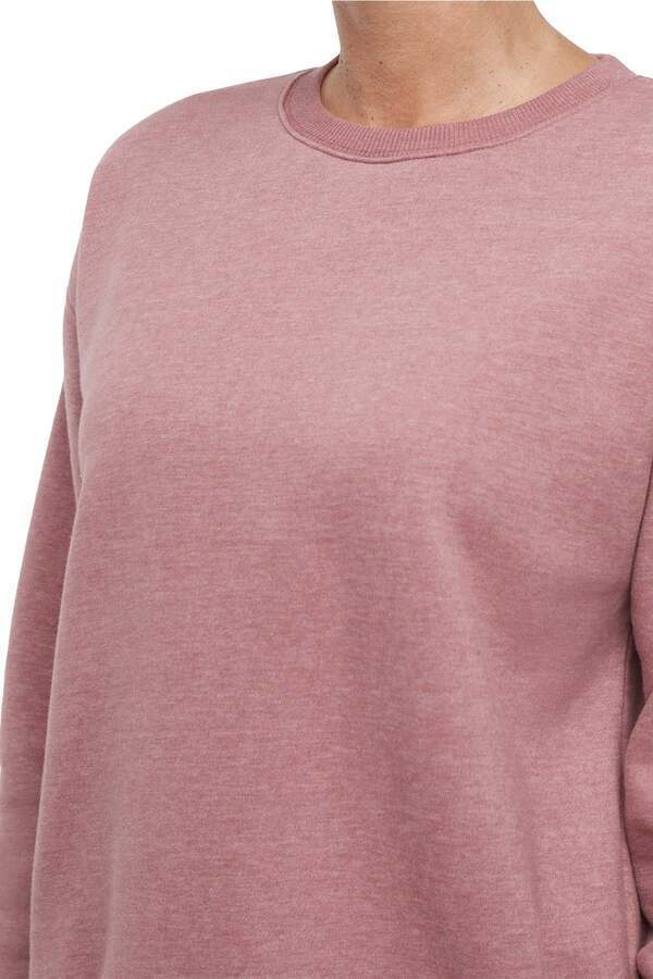 Camila Pullover, alternate angle view, showing visible design features and texture of the soft knit fabric.. 