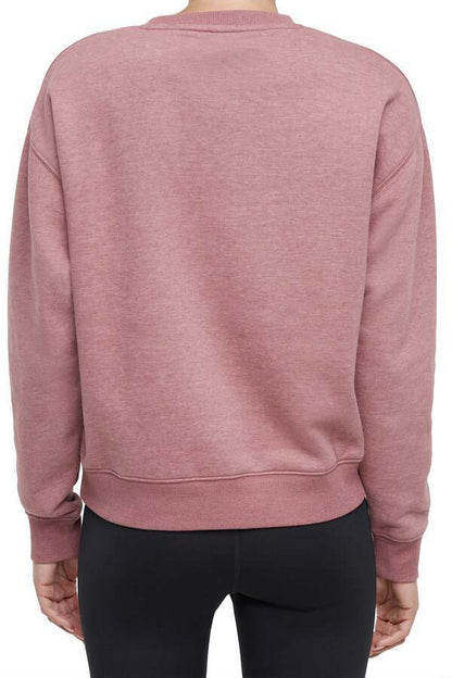 Camila Pullover, alternate angle view, showing visible design features and texture of the soft knit fabric.. 