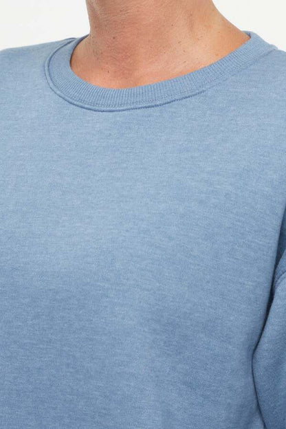 Camila Pullover, alternate angle view, showing visible design features and texture of the soft knit fabric.. 