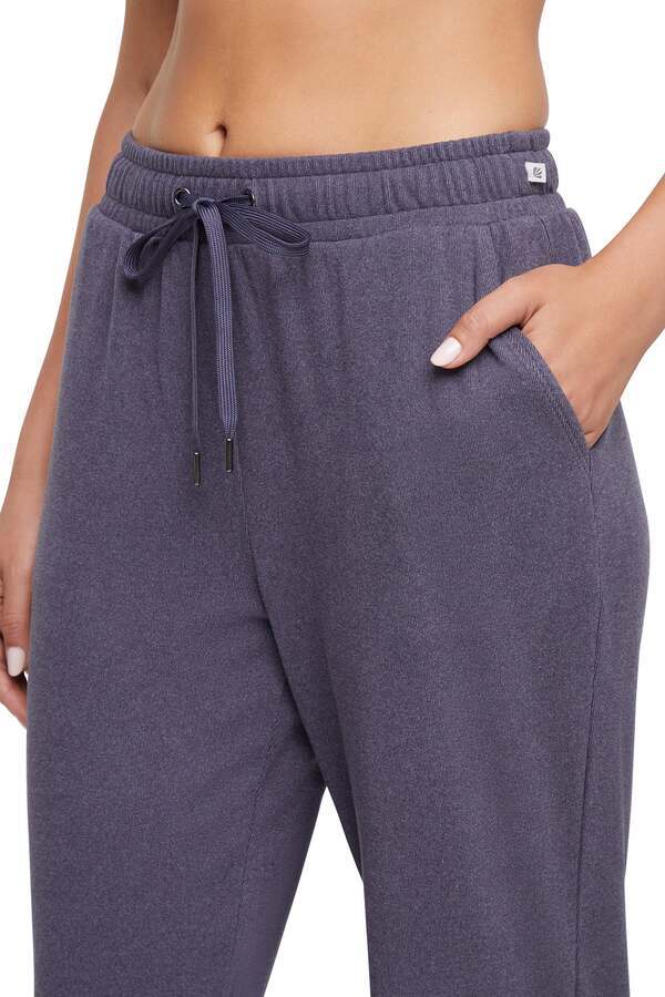 Riley Straight Leg Pant, alternate angle view, showing visible design features and texture of the durable stretch fabric.. 