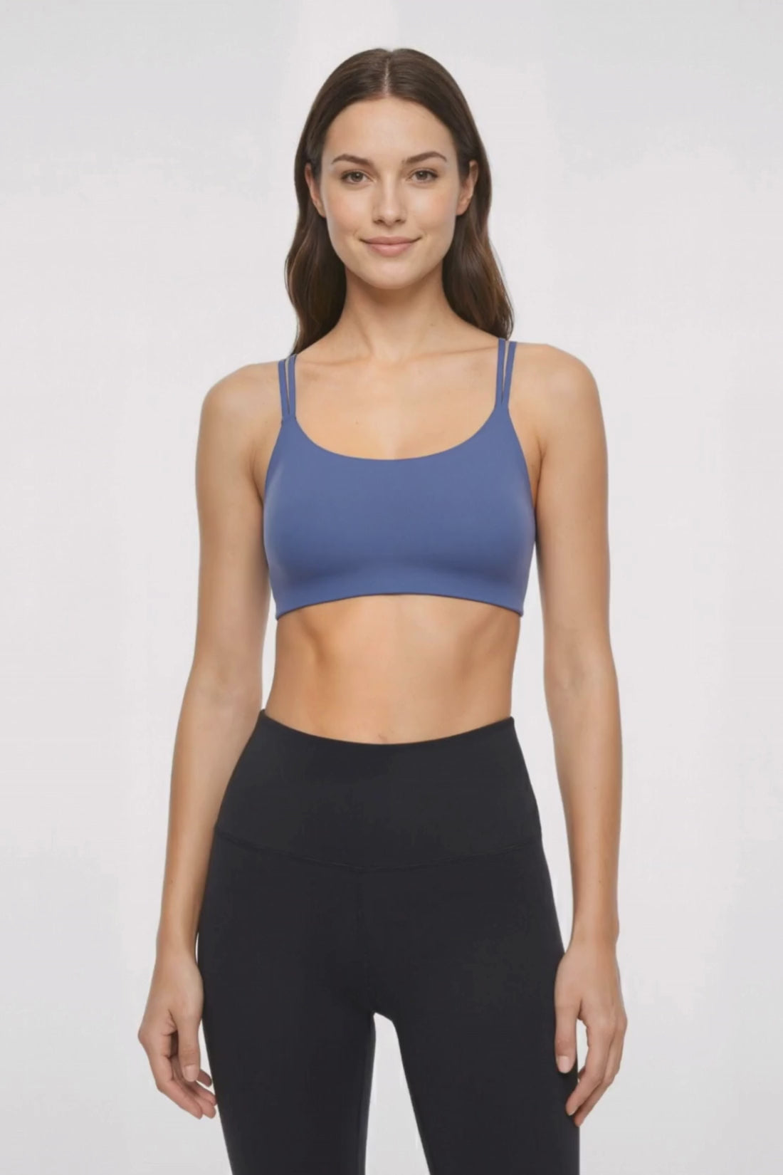 Camilla Sports Bra - Gray Blue