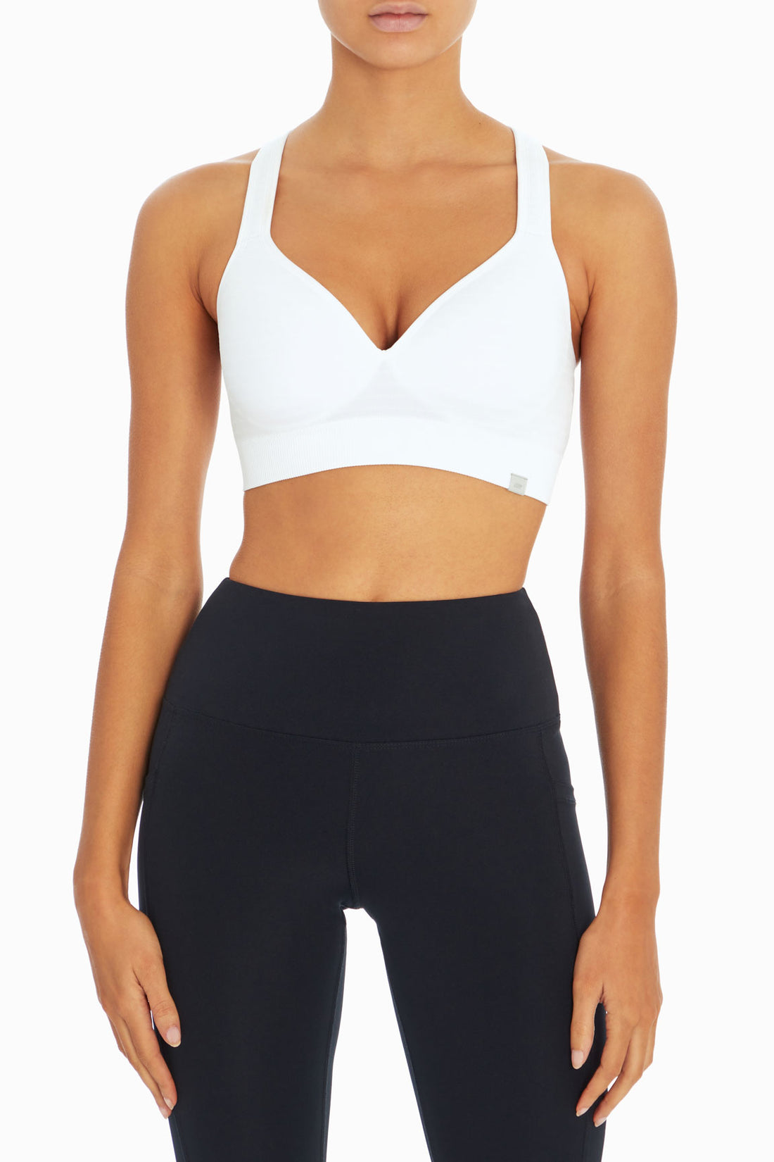 Sports bra with zip & moulded cups Singapore, Australia