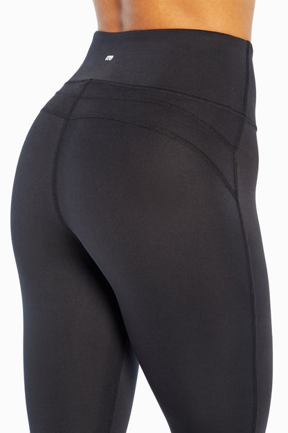 Cycle House By Marika Chaser Ankle Leggings Solid Black Size L Large  GLL1100A